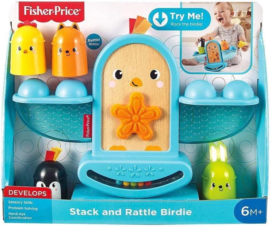 Fisher-Price Stack and Rattle Birdie 