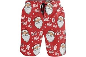 visesunny Men's Novelty Beach Shorts Quick Dry Swimwear Sports Running Swim Board Shorts