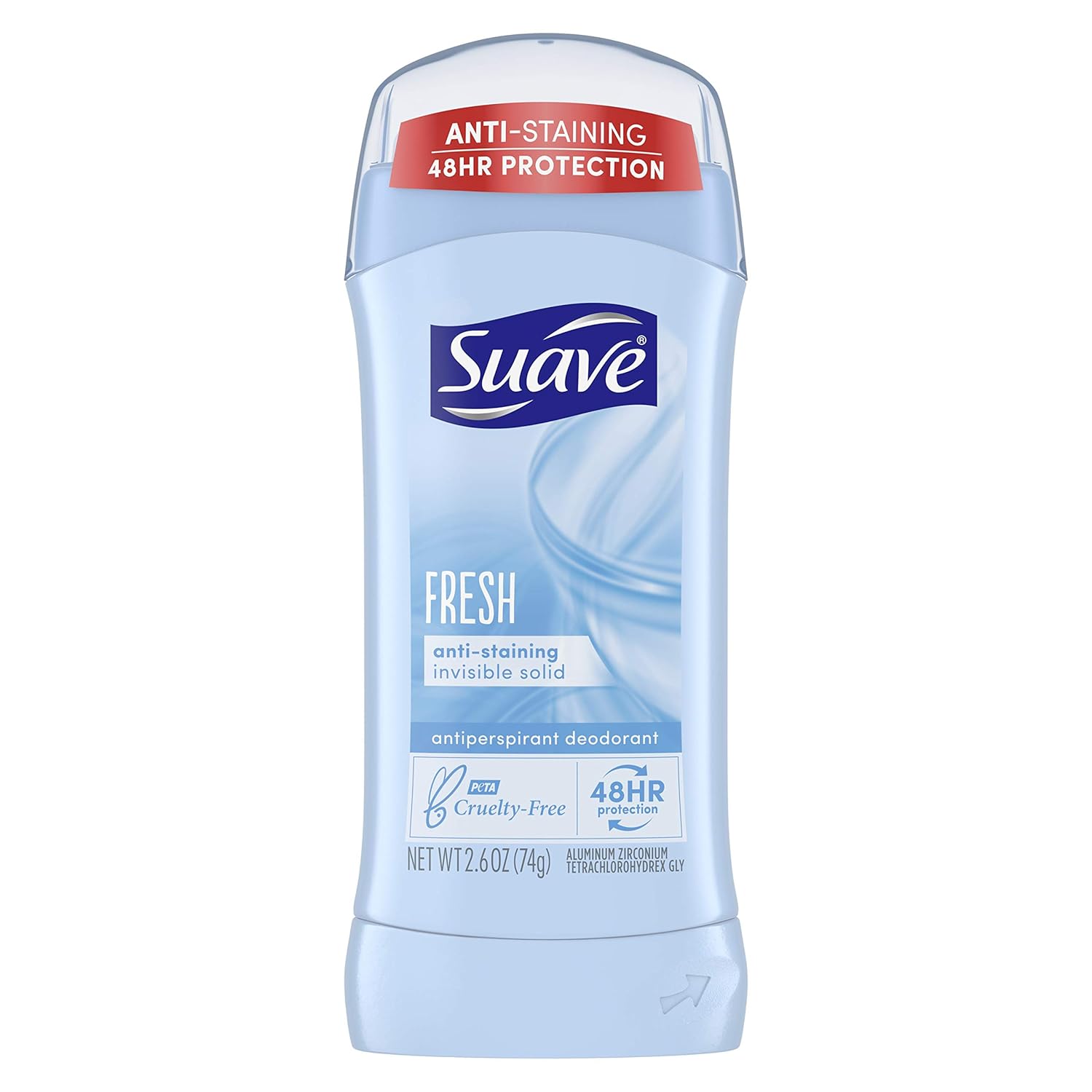 Suave Antiperspirant Deodorant 24-hour Odor and Wetness Protection Shower Fresh Deodorant for Women 2.6 oz, Package may vary : Beauty