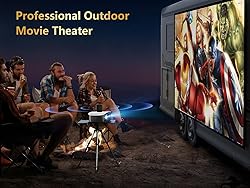 GooDee Smart 4K Projector with 5G WIFI and