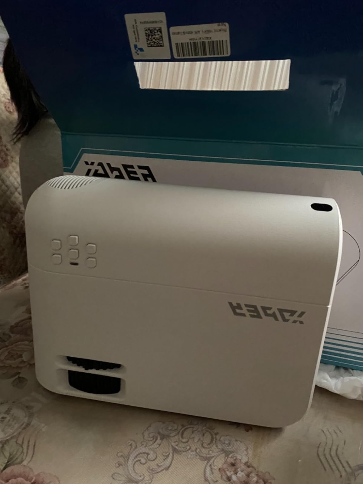 YABER WiFi Mini Projector 5500 Lux Full HD 1080P Supported YABER