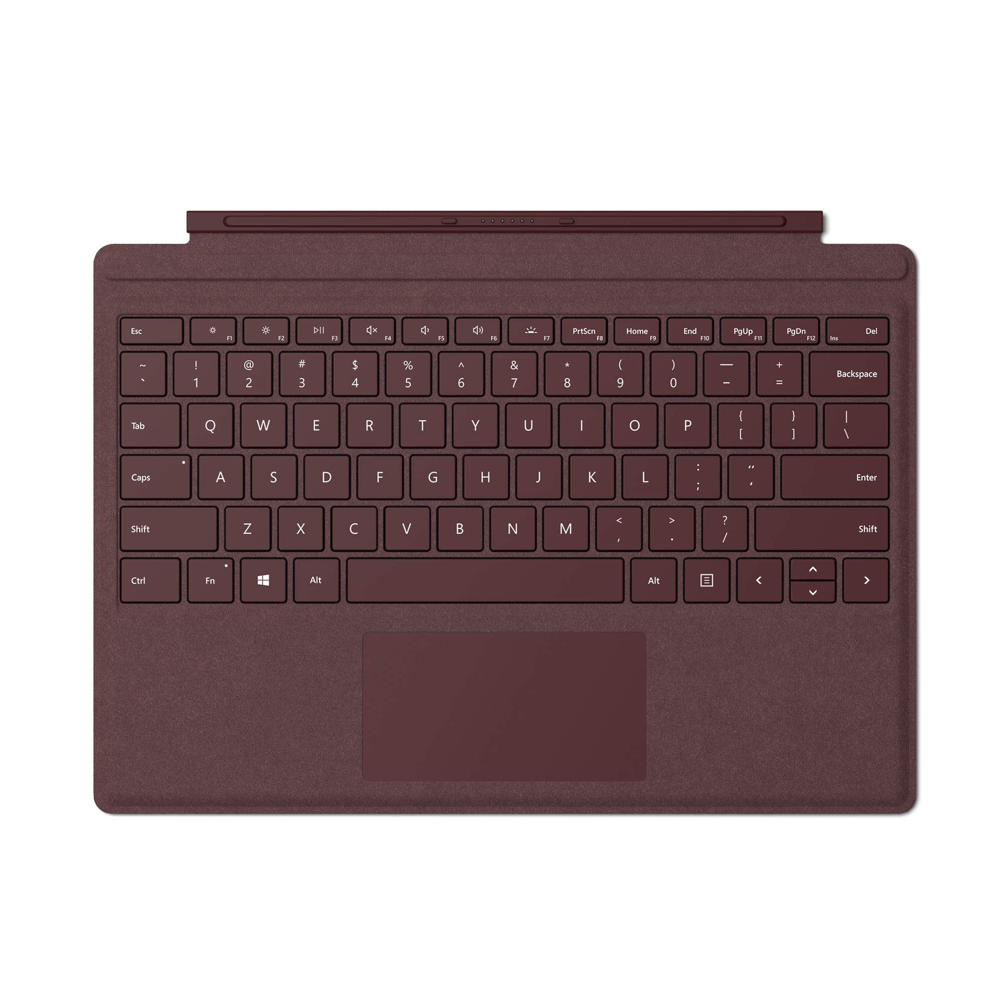 Microsoft Ffp Keyboard For Mobile Devices Burgundy Qwerty Keyboards For Mobile Devices Burgundy Alcantara Microsoft Surface Pro Surface Pro 4 Surface Pro 3 31 2 Cm 12 3 Inches Qwerty Buy Online In