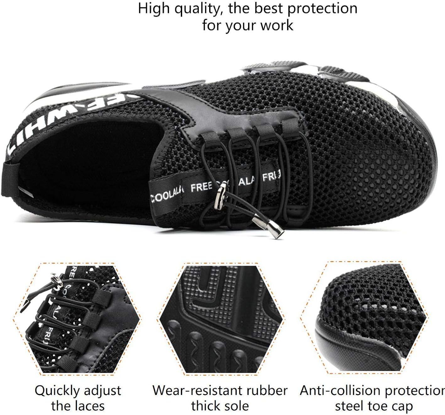 aigu steel toe shoes