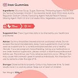 WeightWorld Iron Gummies 120ct - 38mg Iron & Vitamin C - Vegan & Gluten-Free view 8