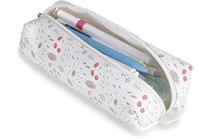 Maitexi Cute Pencil Case Pouch,Boho Design,Office School Pencil Bag,Multipurpose Canvas Pencil Pouch for Girls Boys Kids (Boh