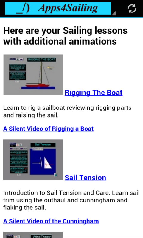 Apps 4 Sailing Sail Lessons Vol I - Thumbnail 4