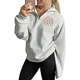 Teacher Sweatshirt Womens Funny Rainbow Graphic Tee Inspirational Teach Shirt Casual Long Sleeve Pullover Tops