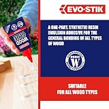 Evo-Stik Exterior Wood Glue 250ml D3 Weatherproof Extra Strong Fast Setting view 5