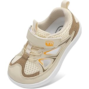 JOINFREE Toddler Sandals Kids Wide Girls Boys Aqua Athletic Sneakers Barefoot Beach Sandals Quicky-Dry Non-slip Outdoor Water