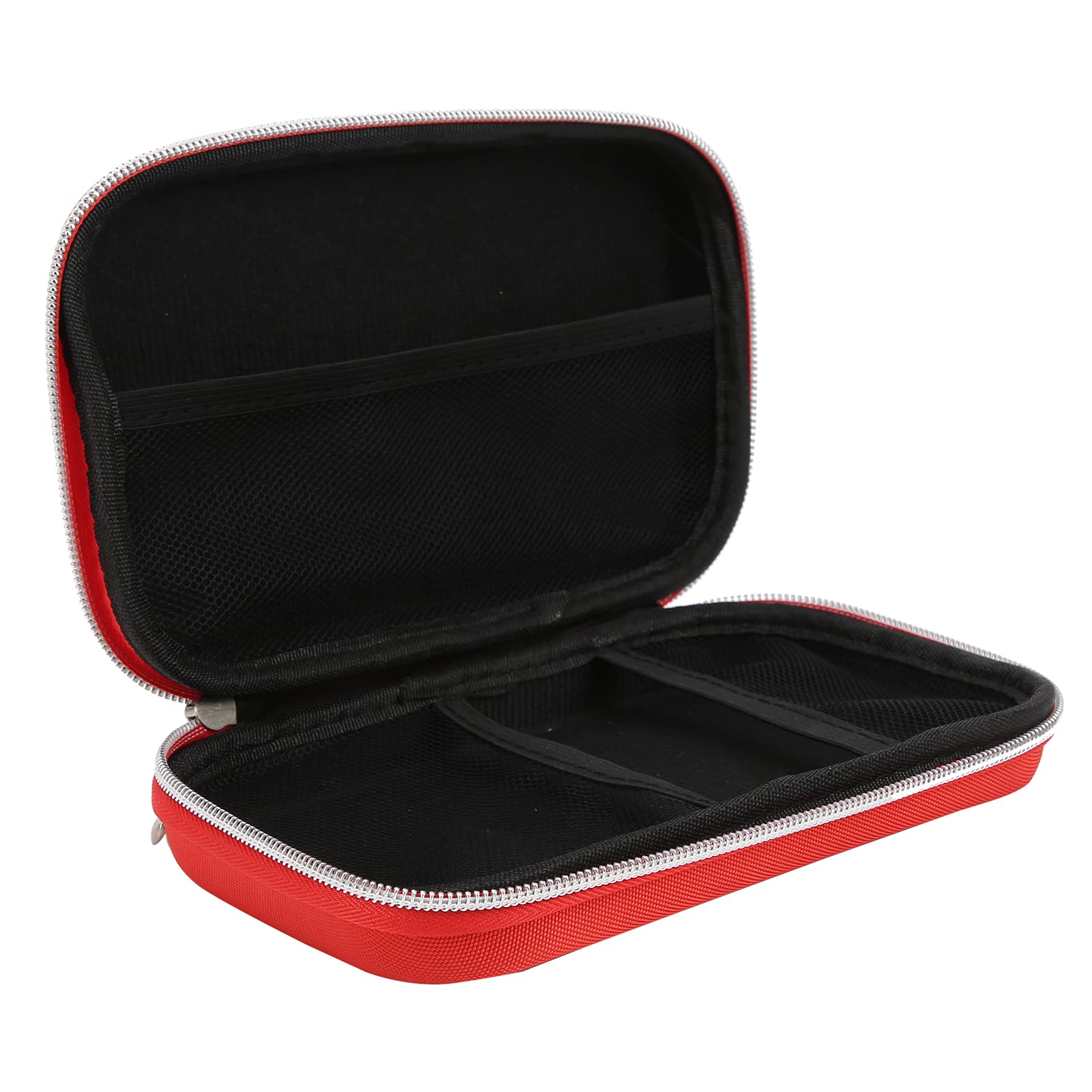 Jadeshay First Aid Hard Case, Compact Lightweight Empty Emergency Kit Bag, Portable First Aid EVA Hard Shell Case Med Case for Home Car Outdoor First Emergency Camping