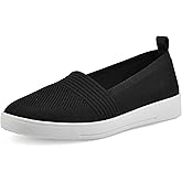 WHITE MOUNTAIN Women's Upright Woven Knit Slip-On Sneaker