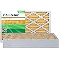 Filterbuy 14x30x1 Air Filter MERV 11, Pleated HVAC AC Furnace Filters ...