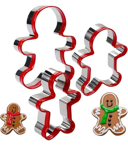 Tescoma Delicia Cookie Cutters With Stamps - 2-Piece Set For Gingerbread & Lebkuchen, Figure Shapes, Dishwasher Safe - View #5