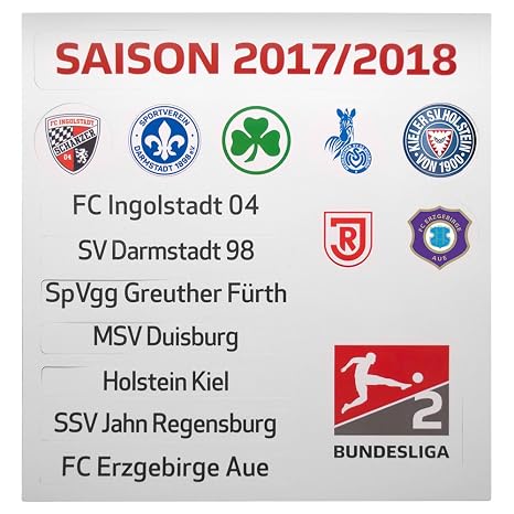 Am Ball Com Gmbh Bundesliga Update Set Per La Tabella Magnetica