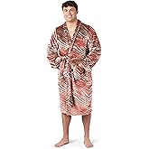 Northwest Zubaz X NFL Team Classic Zebra Pattern Men's Silky Soft Bath Robe