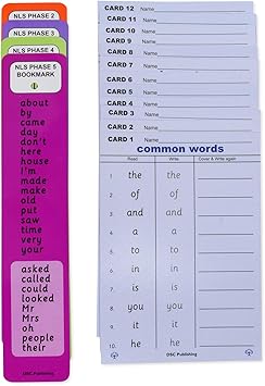 Karteikarten Zum Lernen Viel Verwendeter Worter Rechtschreibung Lesezeichen 12 Stuck Englische Worter Amazon De Burobedarf Schreibwaren