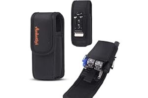 AOKOTIYI Multitool Sheath - Magnetic Closure EDC Belt Pouch Organizer with Belt Clip & Loop - Compatible with Leatherman Wave Plus, Wingman, Charge, Surge, Super Tool 300, Signal, Free P2/P4 & Tools 4-4.5 inch