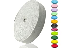 ADALT LION Nylon Webbing 1 Inch 1.5Inch Wide, Heavyweight Webbing Strap 12 Yard, Nylon Straps for Indoor or Outdoor DIY Gear Repair, Pet Collars, Crafts