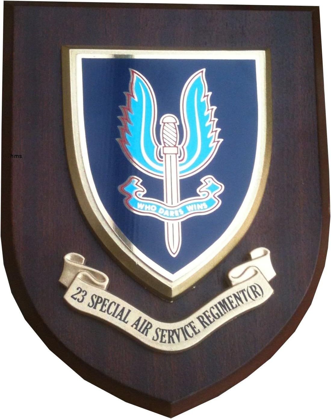 23 SAS R Wall Plaque Special Air Service Regimental Military Mess Shield Amazon.co.uk Sports