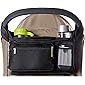 Ethan & Emma Universal Baby Stroller Organizer with Insulated Cup Holders for Smart Moms. Diaper Storage, Secure Straps…