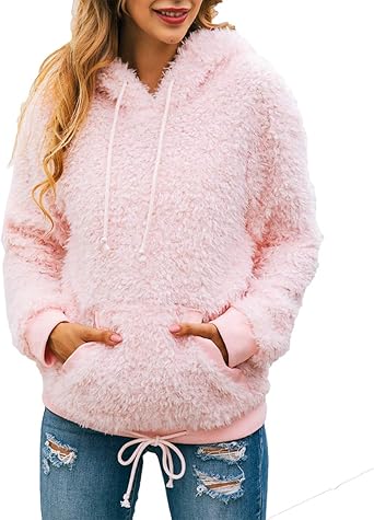 drawstring plus size hooded ribbed sweater