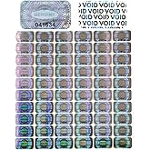 dose not apply 300 Pcs Authentic Hologram Labels/Stickers Silver Transfer Tamper Evident Security Warranty Void Seals/Stickers High Security Proof with Unique Sequential Serial Numbering（1X0.6 inch）