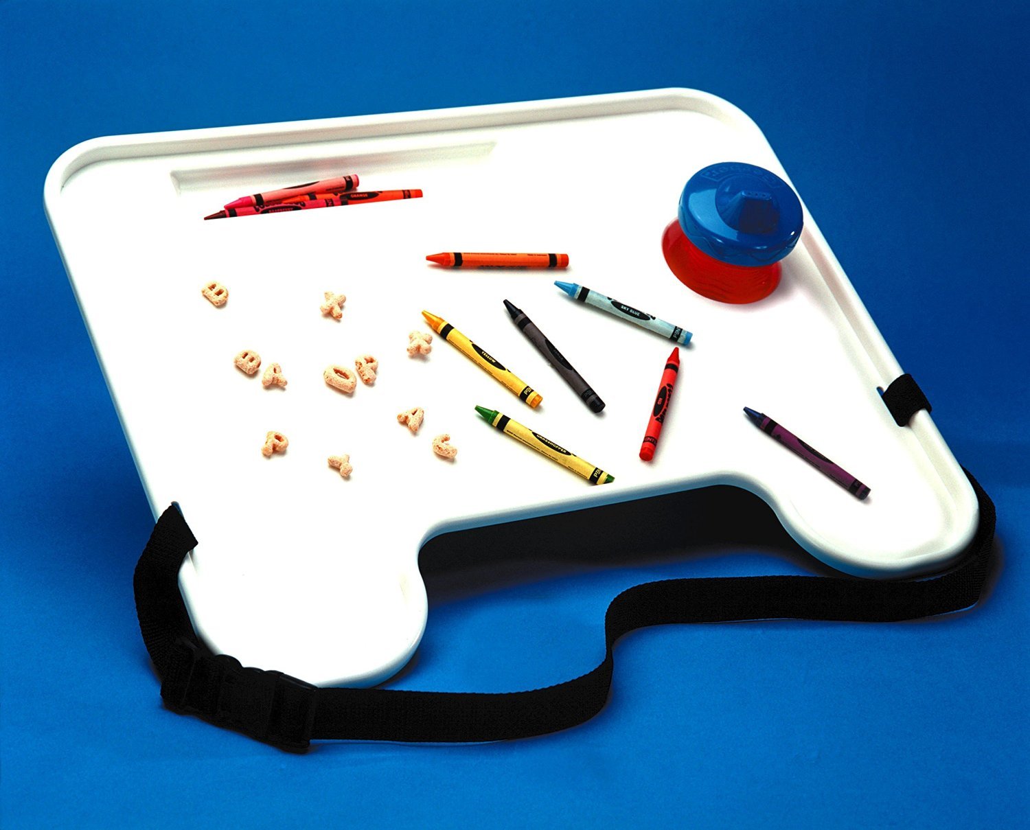 Taby Tray Kids Travel Activity Desk with Cup Holder for Car Seat / Baby Stroller