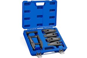 YSSNIUTOOL Ball Joint Separator Kit Heavy Duty Steel Control Arms Steering Knuckles Tie Rod Ends Remover Tool 22mm 24mm 27mm 32mm 36mm Replacement for BMW/Benz/Land Rover