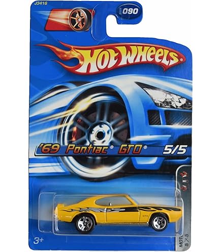 Amazon.com: Hot Wheels *69 Pontiac Gto (Red) #018 Kmart