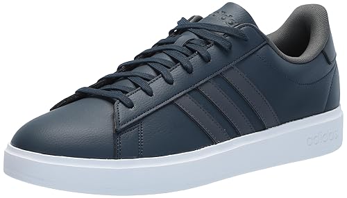 adidas Men's Grand Court 2.0, Aurora Ink/Grey/White, 11
