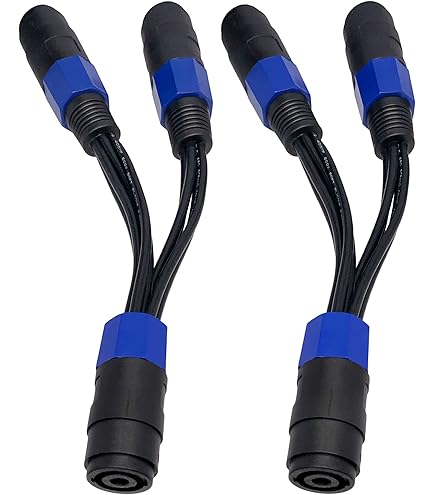 Amazon.com: Whirlwind SBNL 1x NL8 to 4x NL4 Wired 2-Pole Splitter
