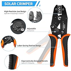 Solar Crimper Tool Set for 14-10 AWG