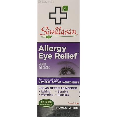 Similasan Alergy Eye Relief Eye Drops 0.33 oz (paquete de 2)