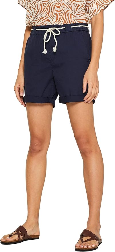ESPRIT Damen Shorts - Lässige Baumwoll-Shorts Im Kalifornien Style