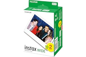Fujifilm Instax Wide Instant Film, 2-Pack (White)