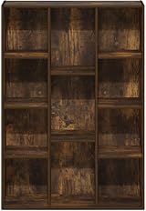 Furinno LUDER 11-Cube Book Shelf Reversible Amber Pine 23.9D x 73.9W x 105.9H cm view 6