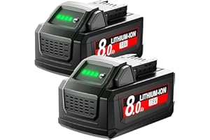 Replacement for Milwaukee M18 Battery Lithium XC 8.0Ah Compatible with Milwaukee 18V 48-11-1815 48-11-1820 48-11-1840 48-11-1