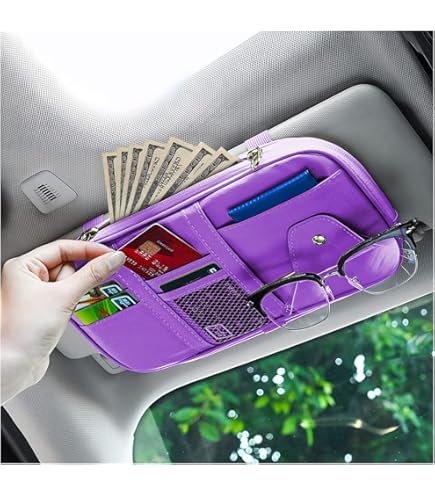 Foldable Car Trash Can - Leakproof 2.3 Gallon Garbage Bin For Vehicles
