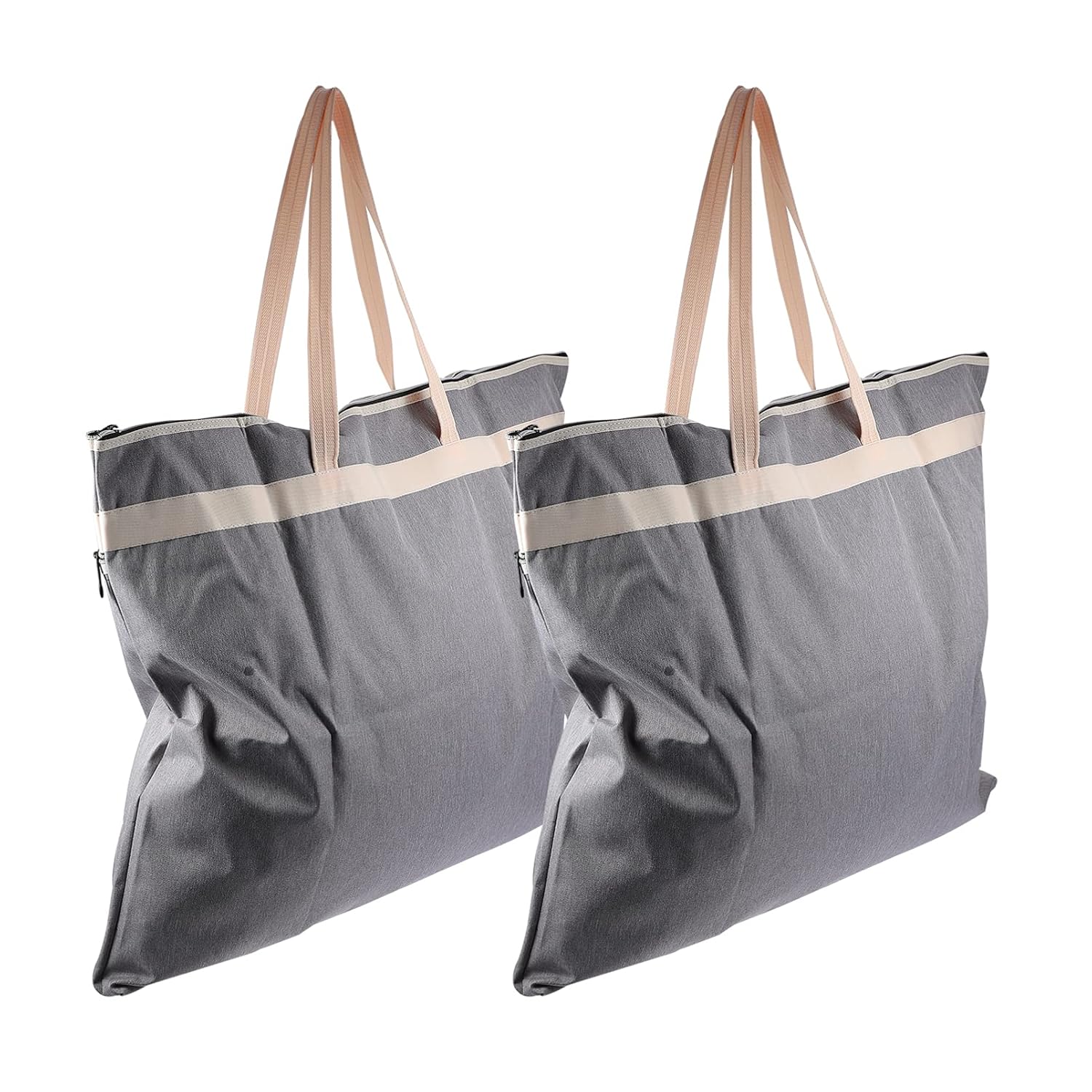 ARTIBETTER 2pcs Zipper File Bags A2 Waterproof Fabric File Bag Document