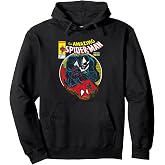Marvel Spider-Man VS Venom Bloody Battle Comic Cover Pullover Hoodie