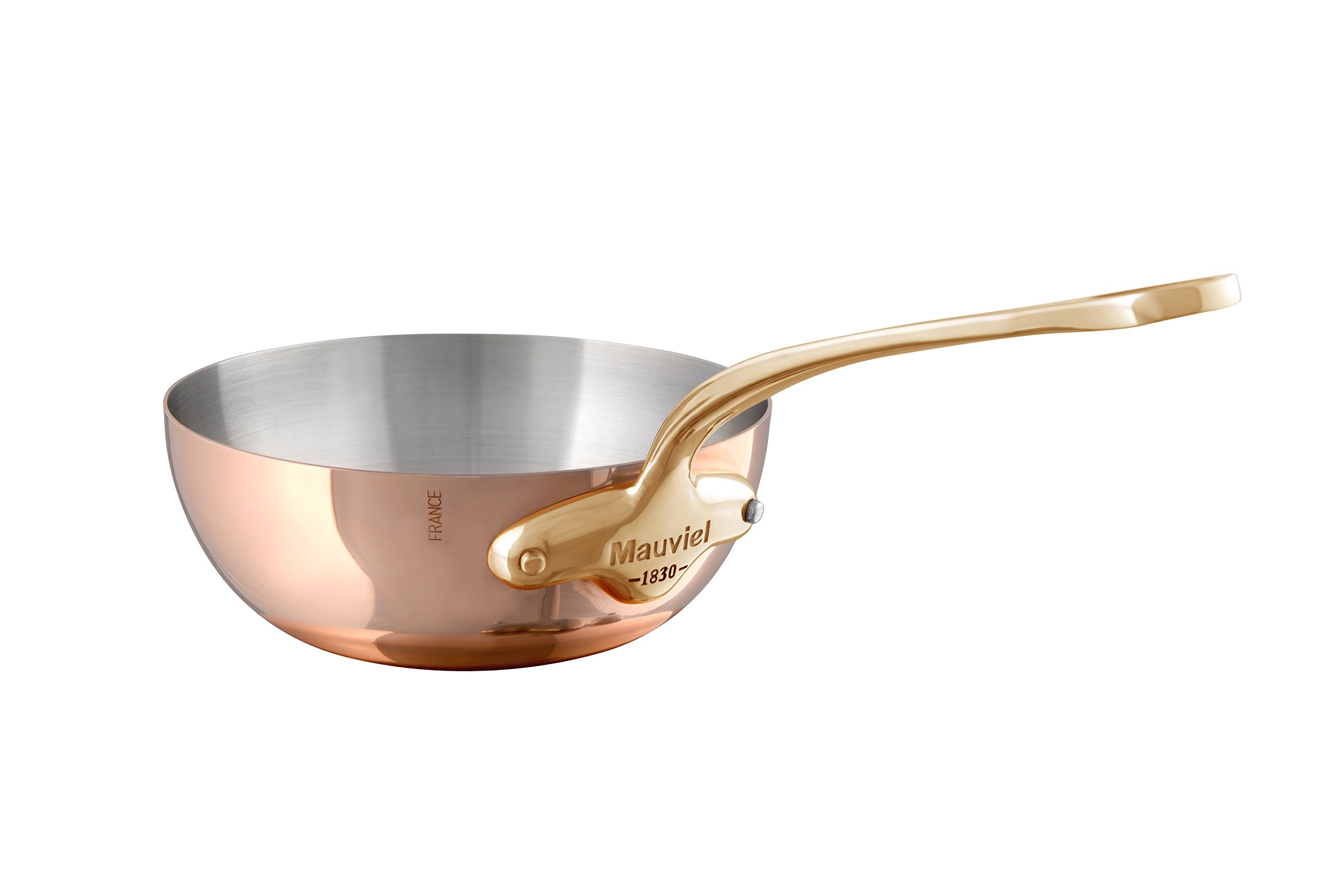 Mauviel M'150B 6712-20 pan, curved front, diameter 20 cm