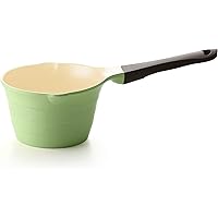 Neoflam 51406 1qt Saucepan Butter Warmer Milk Boiling|Melting Pot, Ecolon Healthy Ceramic Nonstick Coating PFOA-free, 2…