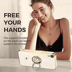 Nonional Compatible for iPhone XR Case with 2 Pack