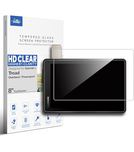 Anti Reflet Protection Ecran Verre Pour Garmin Tread 2