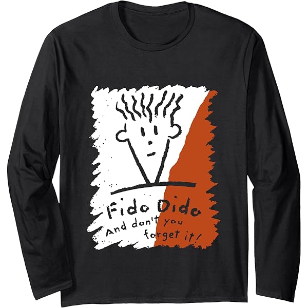 Tee-shirt Fido Dido Portrait Vintage Graphique Design Humour Rigolo Amusant Cool