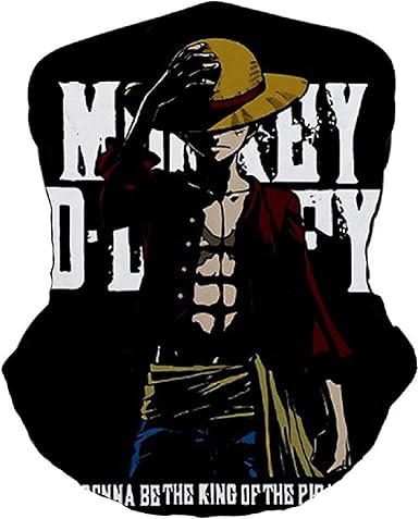 Toponeer Anime One Piece Luffy Zoro Face Mask Bandana Balaclava Neck Gaiter Scarf 3d Print Windproof For Men Women Adult Kid Luffy At Amazon Men S Clothing Store