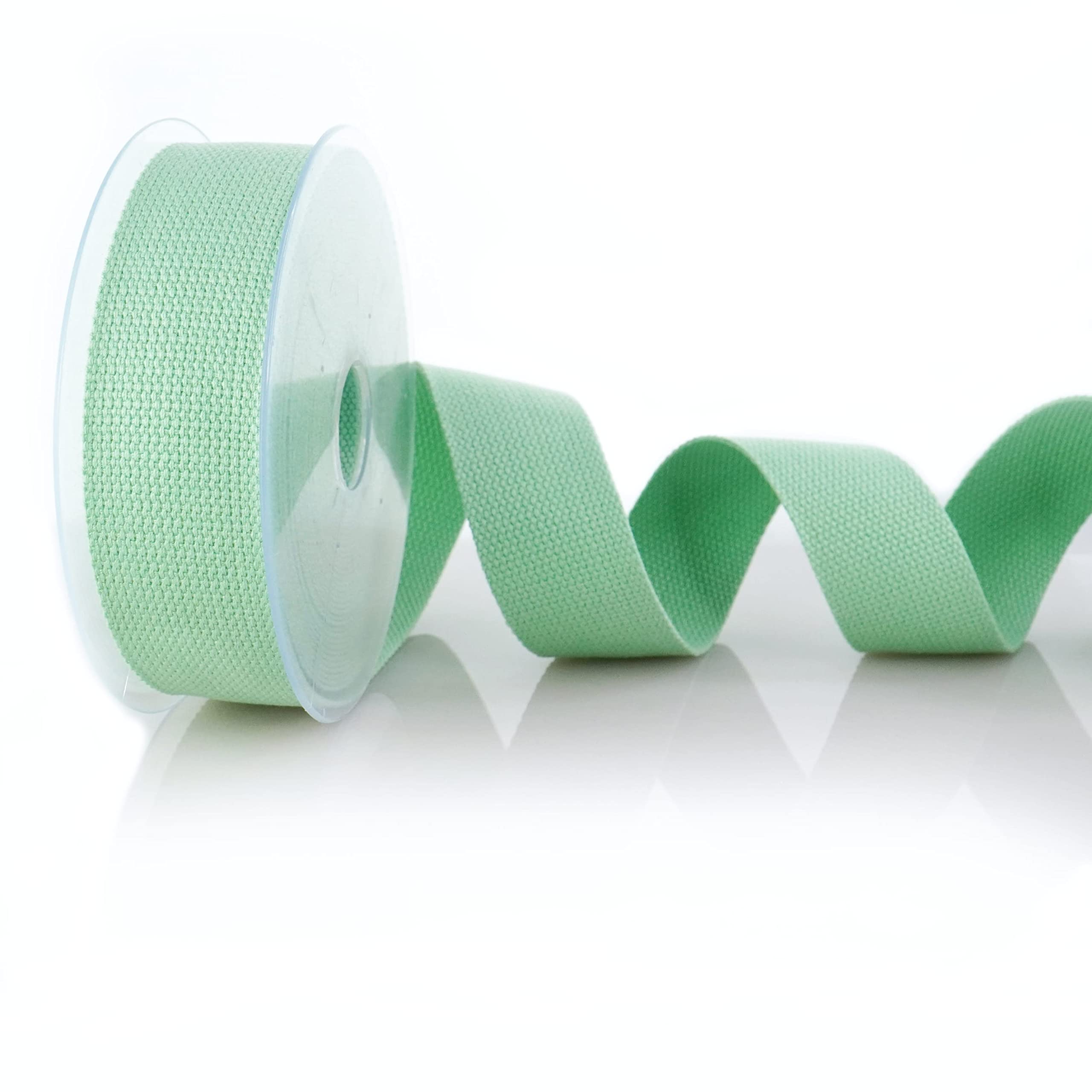 Trimz Cotton Webbing – Mint – 30mm x 5m