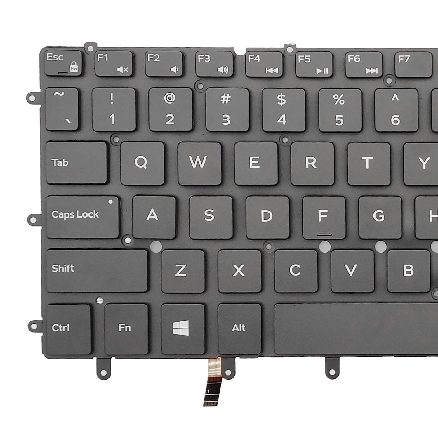 thumbnail image 2 of GV302 US/Russian Backlit Keyboard For ASUS ROG FLOW X13 GV302X GV302XA GV302XI GV302Q GV302R GV302UX 2023 2 of 9