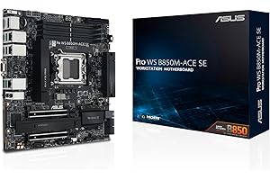 ASUS Pro WS B850M-ACE SE AMD AM5 B850 mATX MicroATX Business motherboard, PCIe 5.0 x 16, DDR5, 2x PCIe 5.0 M.2, PCIe 5.0 MCIO