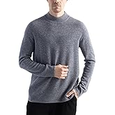 Chanyarn Men's 100% Merino Wool Sweater 2025 Fall Winter First-Line Ready to Wear Mock Neck Long Sleeve Seamless Knit Sweater